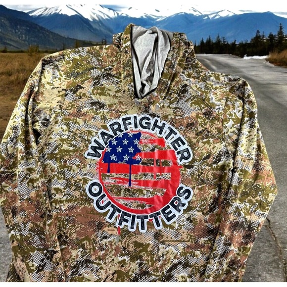 Duck Camp Bamboo Hoodie Mens Small Camo Hunting Base Layer Warfighter Outfitters - Picture 1 of 15